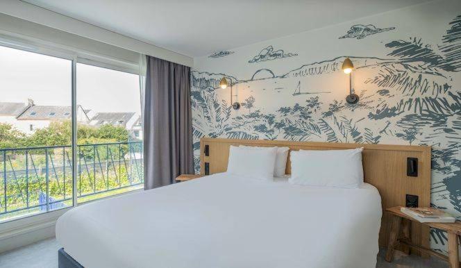 Отель L'Escale Marine, The Originals Relais Крозон Экстерьер фото