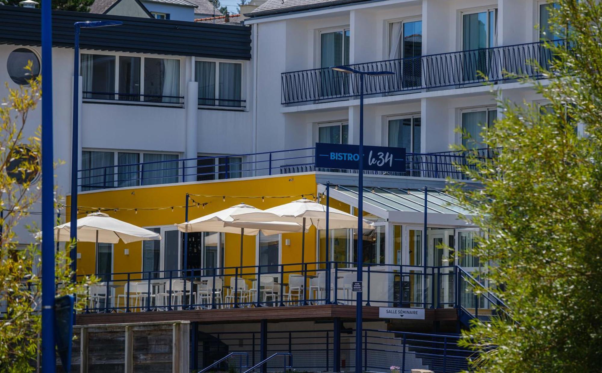 Отель L'Escale Marine, The Originals Relais Крозон Экстерьер фото